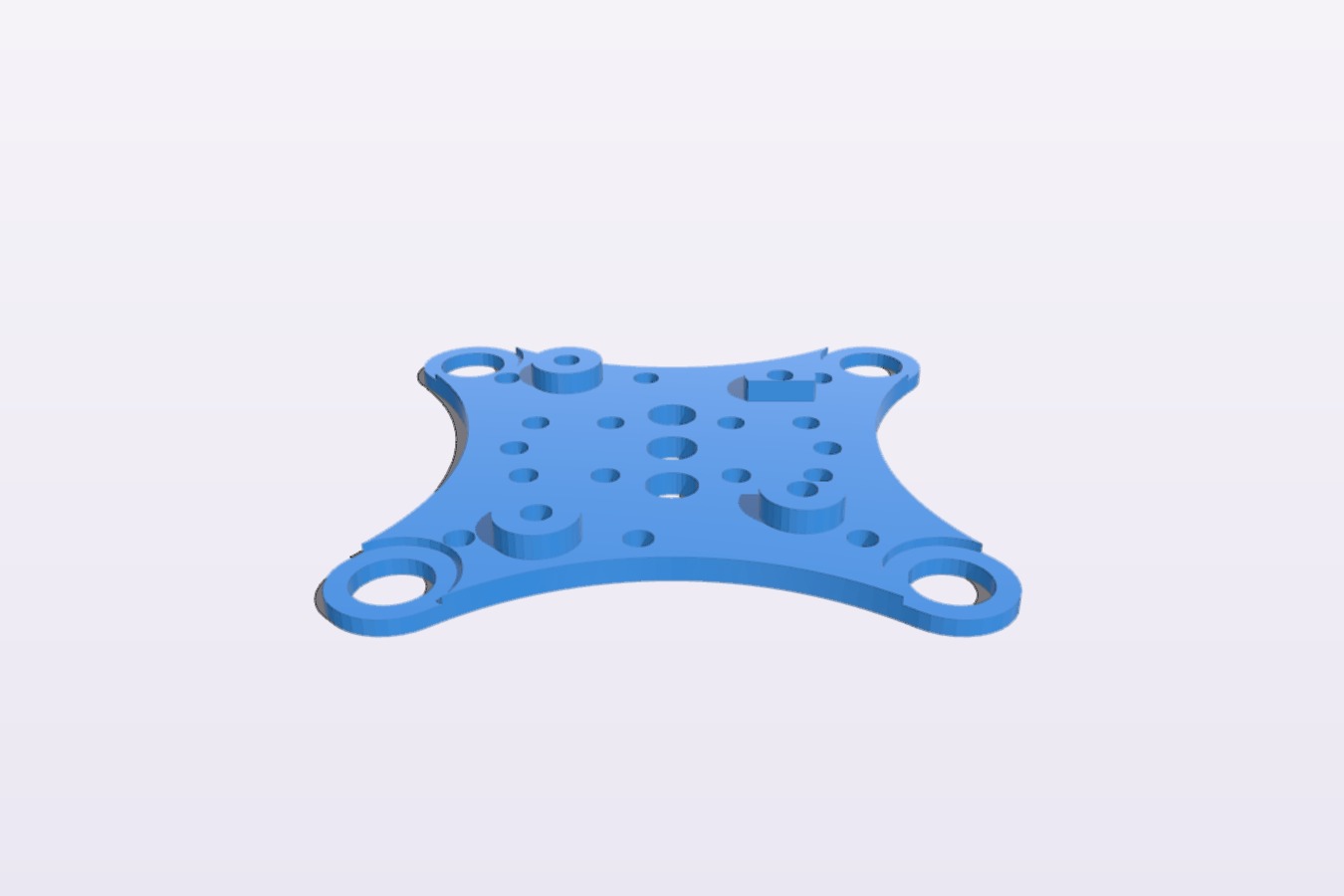 DJI PHANTOM 2 CAM MULTI-MOUNT PLATE