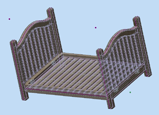 doll bed | 3d print model