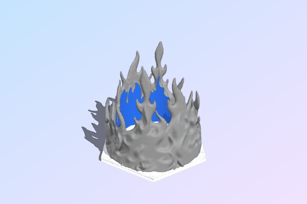 Fire Hex | 3d print model