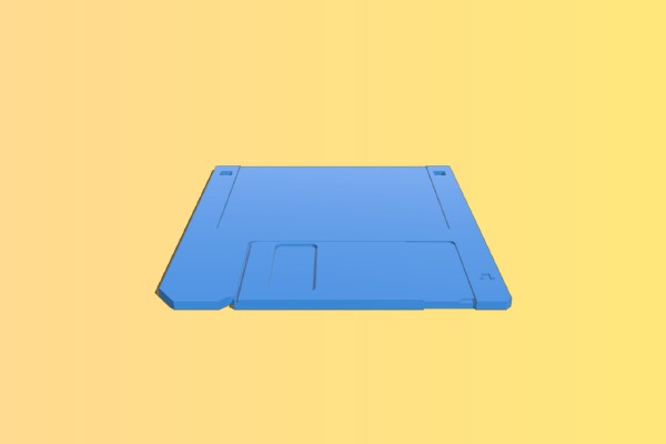 Floppy Disk Coaster | 3d print model