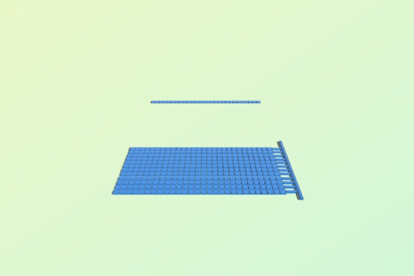 HO Scale Roof Shingles | 3d print model