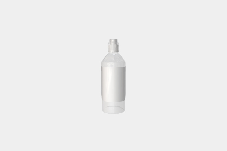 Free Water Bottle Mockup