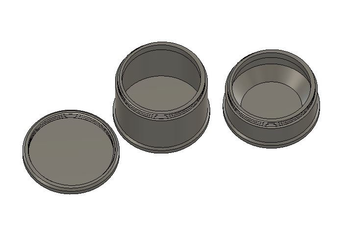 Large stackable pillboxes