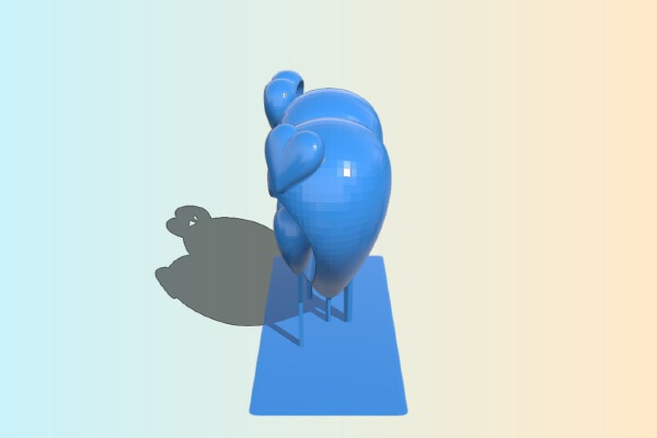 Love is in the air | 3d print model