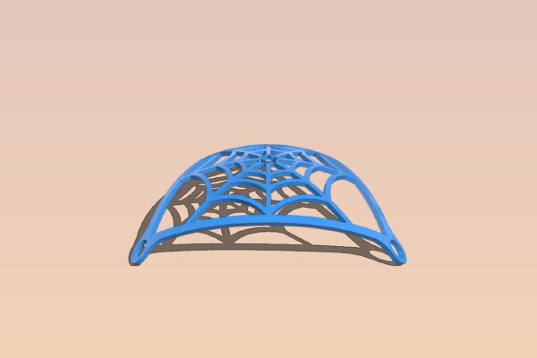 sexy bra spider mesh free nipple | 3d print model