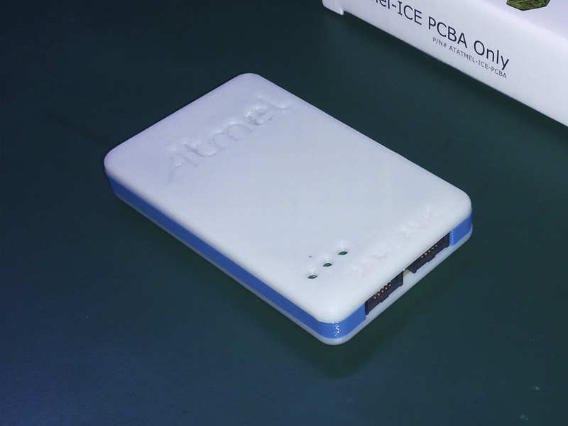 Enclosure case for ATMEL ICE PCBA programmer_Debugger AVR and SAM microcontrollers
