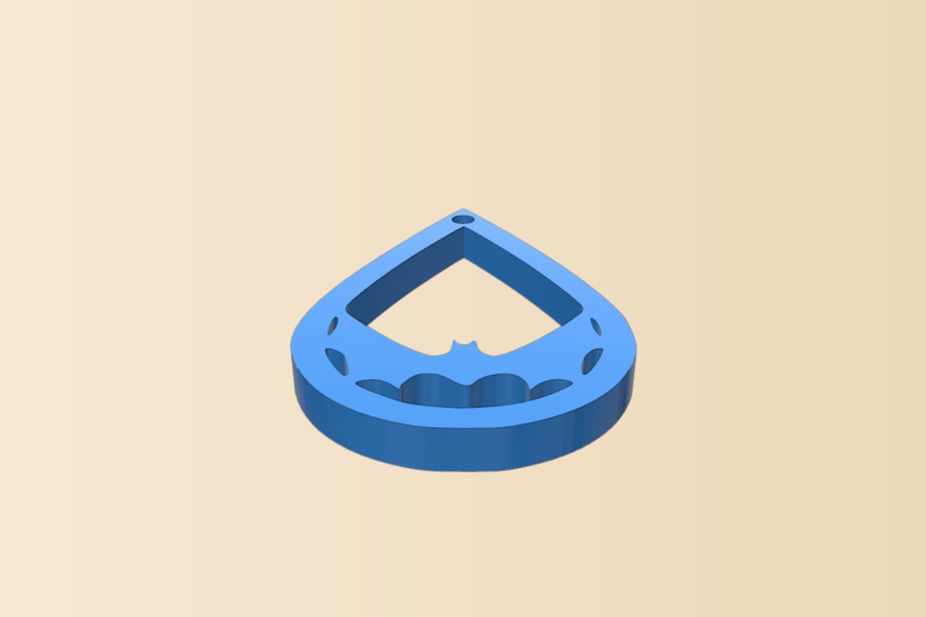 Halloween earring – Bat