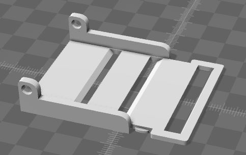 Belt buckle - Batman style | 3d print model