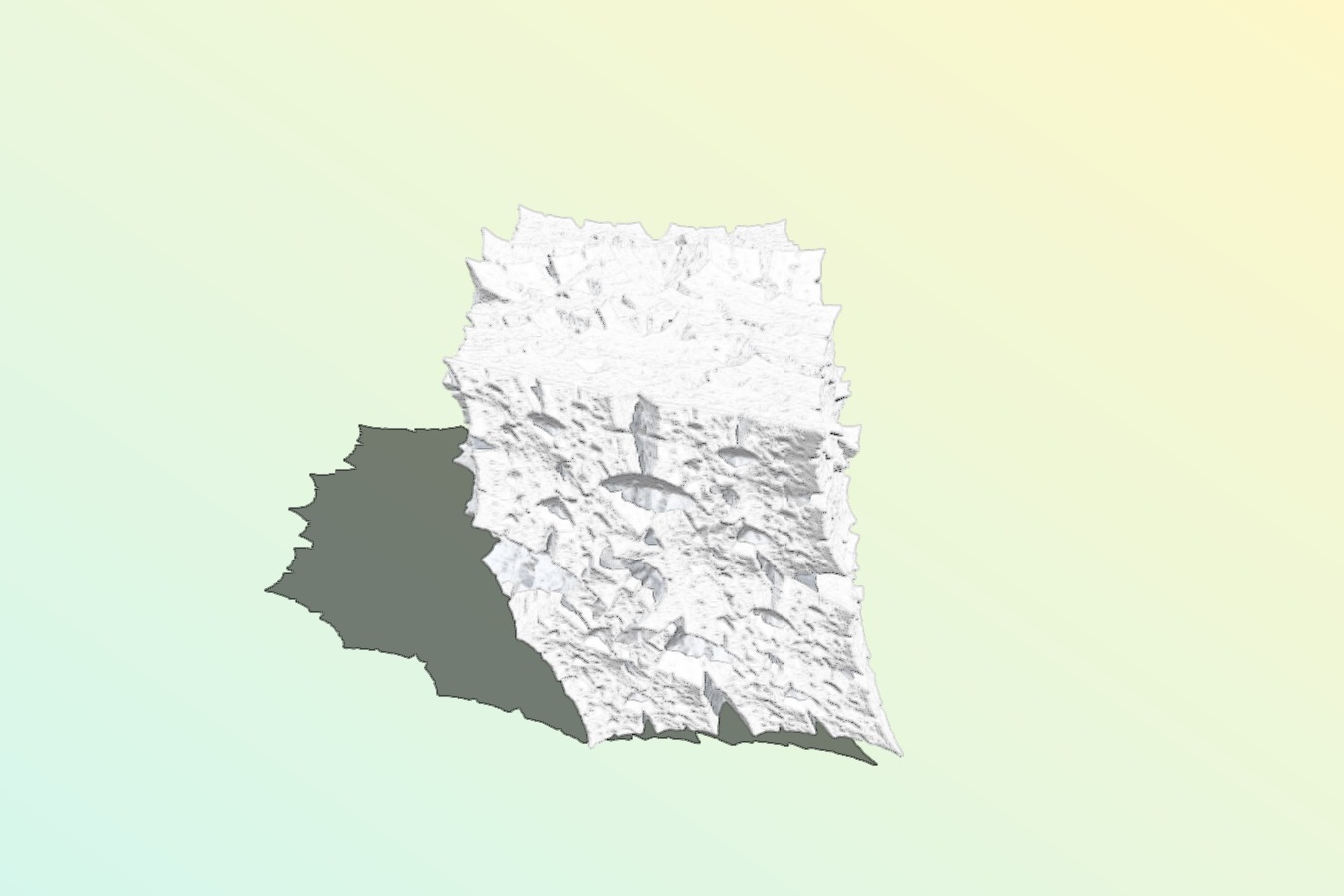 Fractal Pointy Block