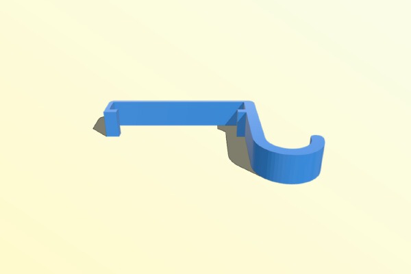 cubicle hook | 3d print model