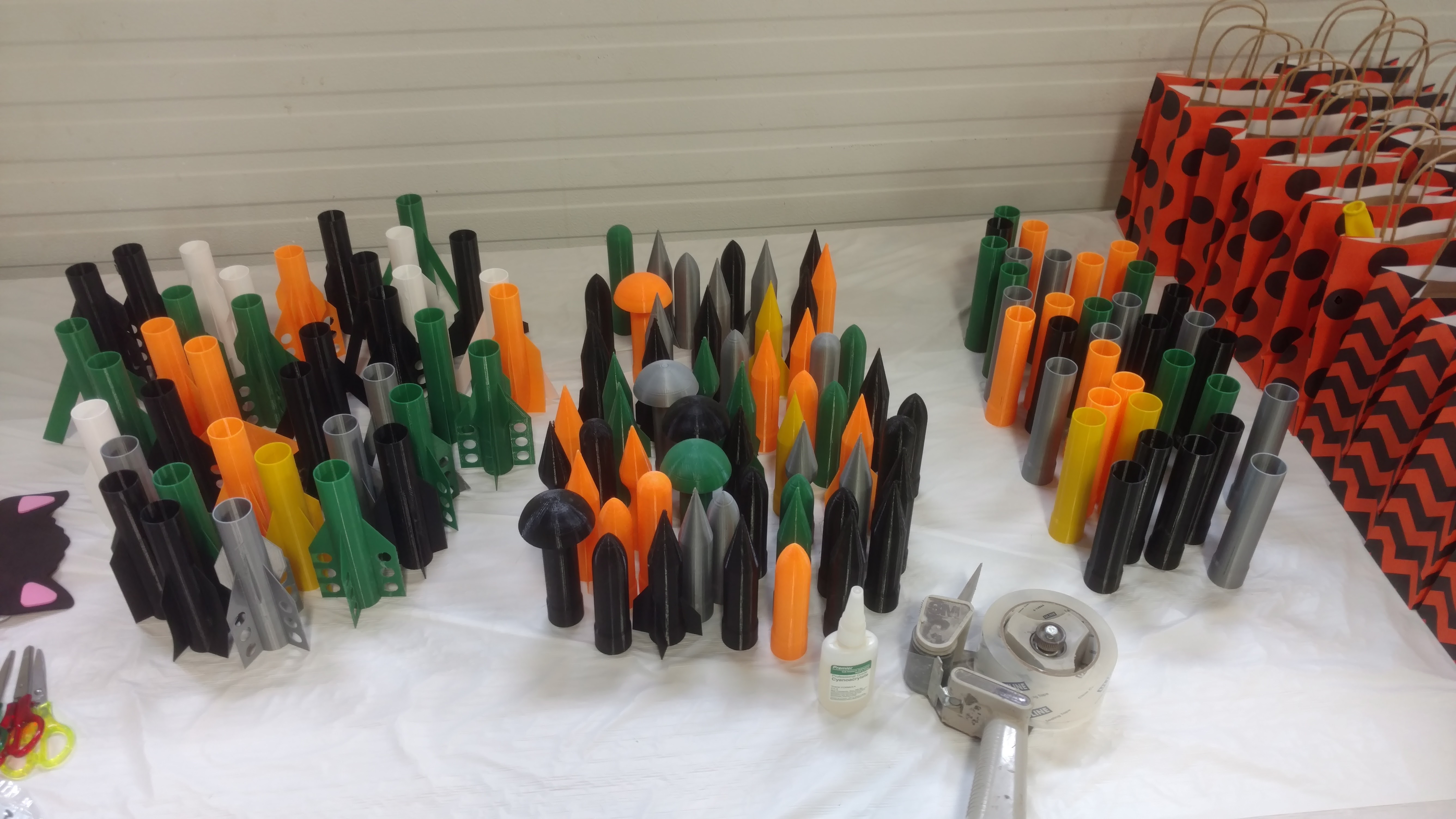 Printed Air Rockets