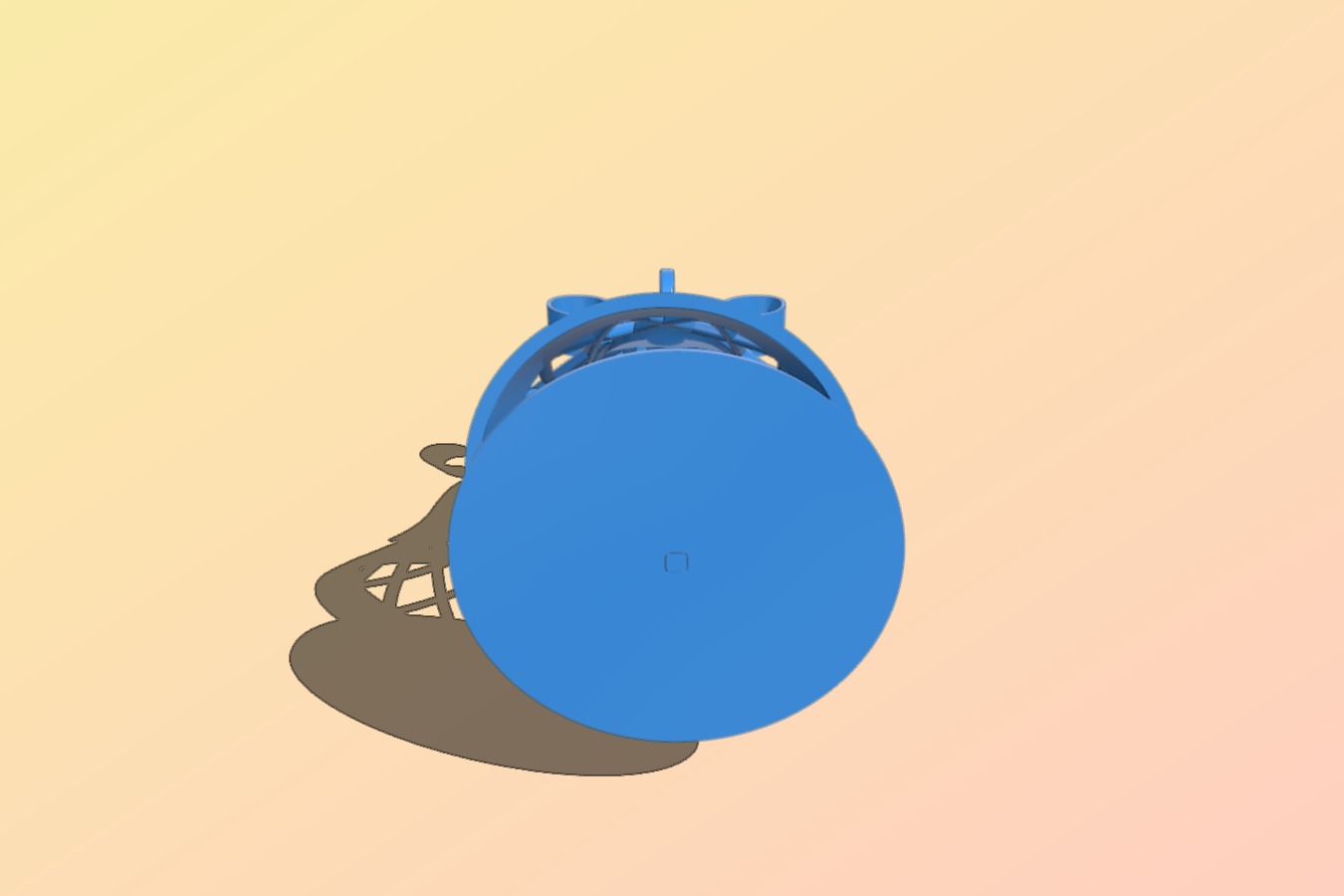 Bell ornament with stand