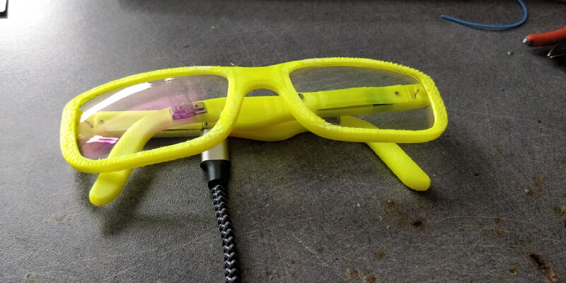 DIY Bone conduction glasses | 3d print model