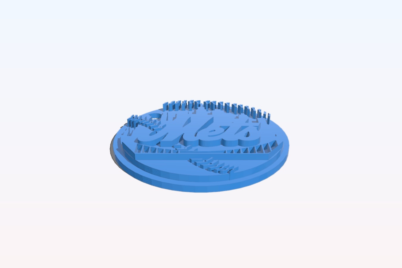 New York Mets Keychain
