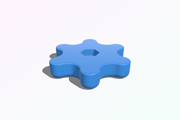 Anet A8 x belt tensioner with knob | 3d print model