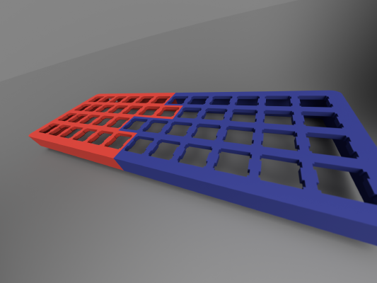Planck Mechanical Keyboard (Needs No Supports) | 3d print model