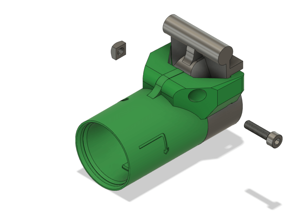 SawStop OverBlade Suction Adapter