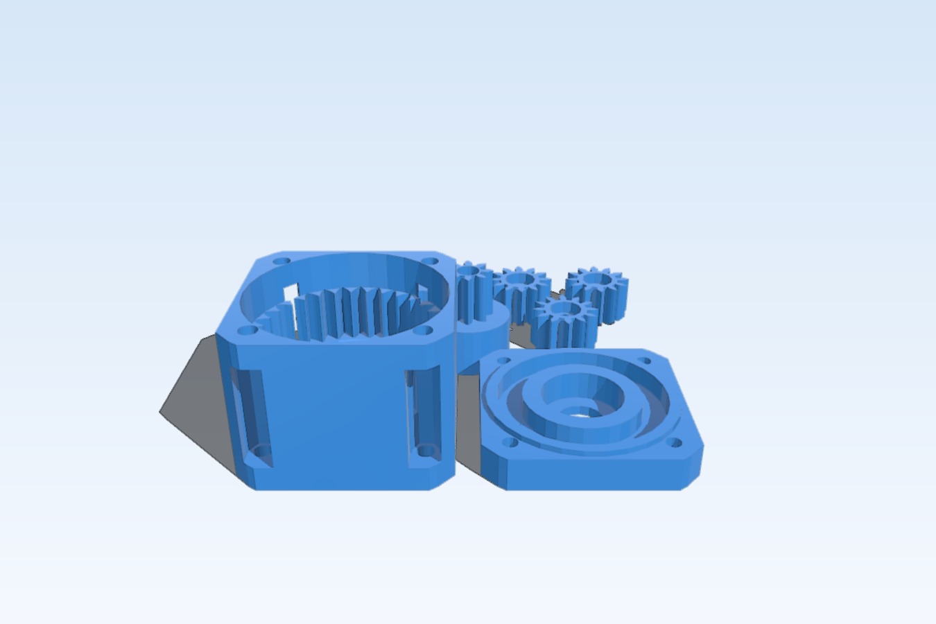 NEMA 23 5to1 gear drive