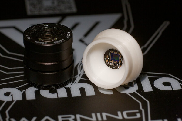 CS mount adapter for Raspberry Pi Camera board | 3d print model