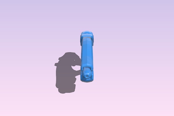 Scorpion Pistol | 3d print model