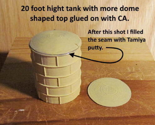N Scale -- 16 Foot Diameter Tank | 3d print model