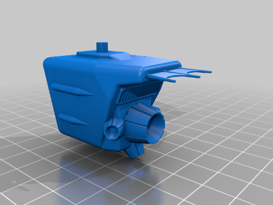 HOLD UP - IT´S A (MARISAN) CHOPPER! - VTOL STYLE WINGS | 3d print model