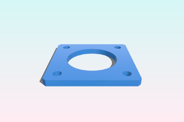 TPU Motor Shim | 3d print model