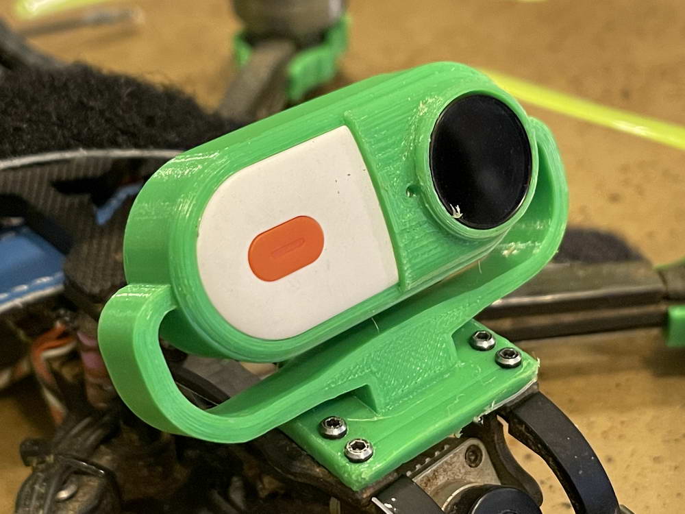 Caddx Peanut mount - Diatone Roma F5 -  V1 and V2 - 25° camera angle