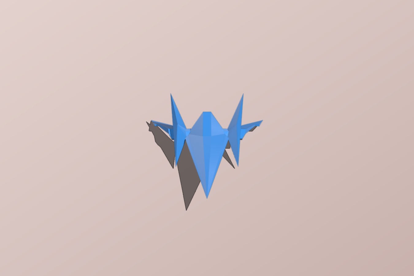 Star Fox Arwing Cinematic Model