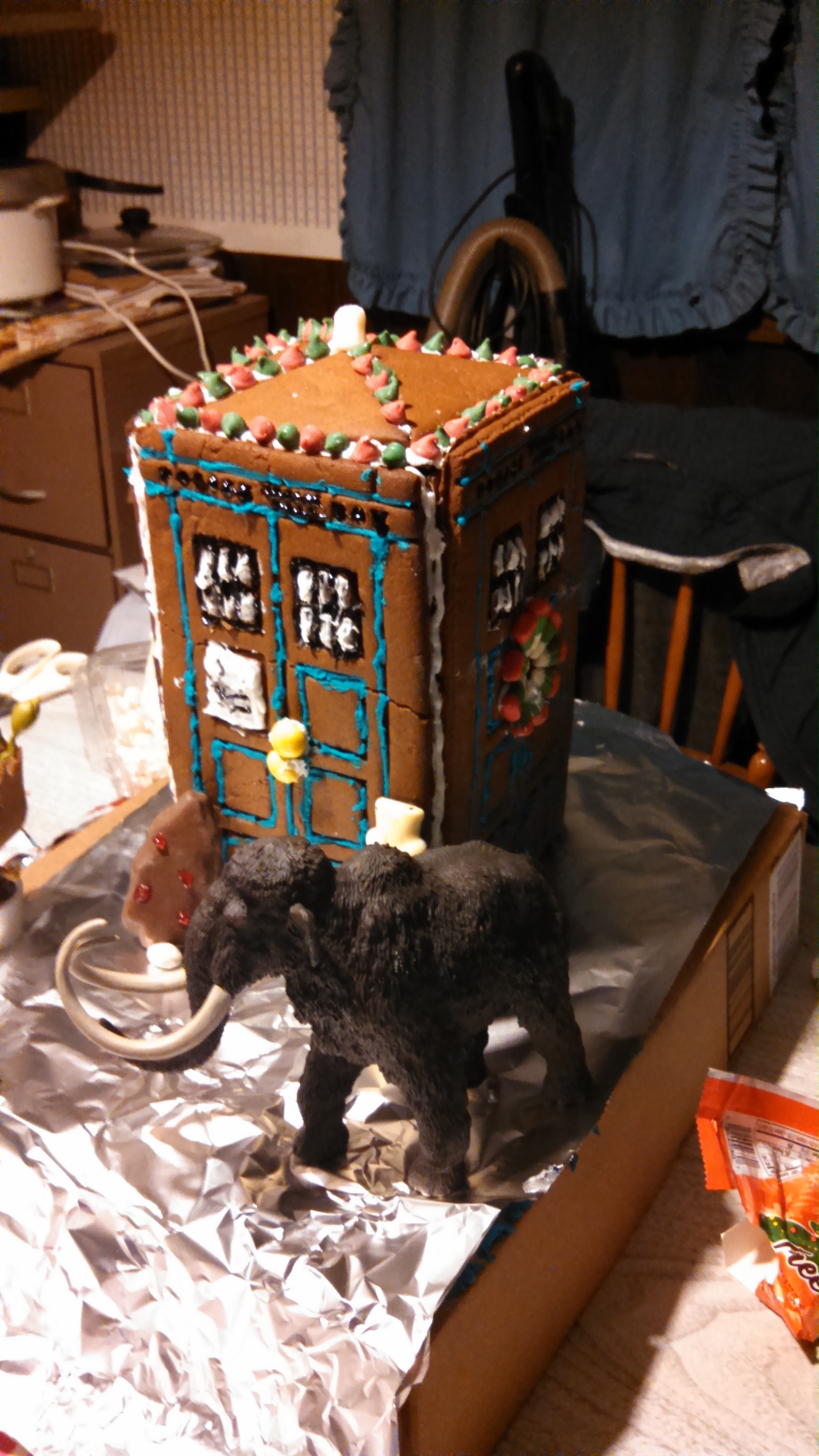 Tardis Gingerbread Templates
