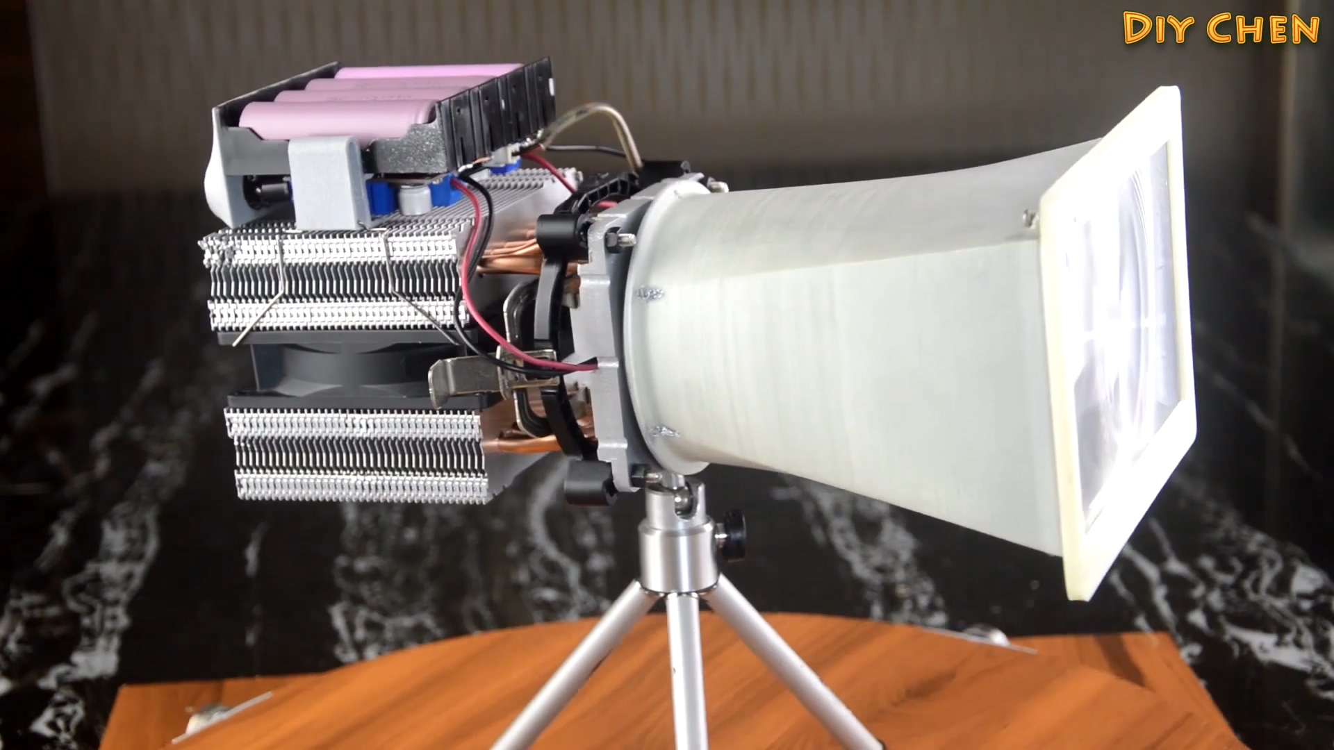diy seachlight ;LED  Torch ;flashlight ; spotlight
