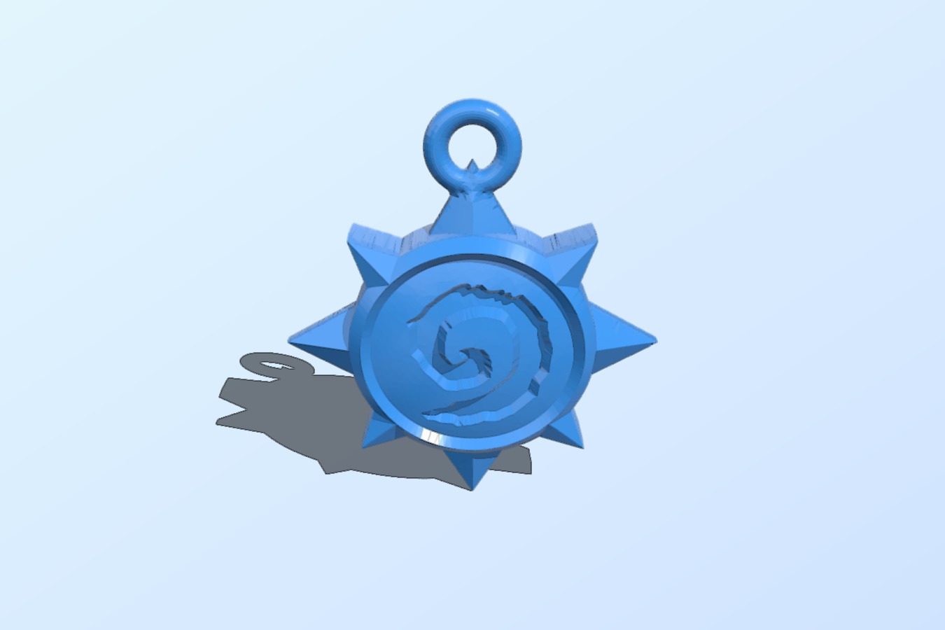Pendant shaped game icon