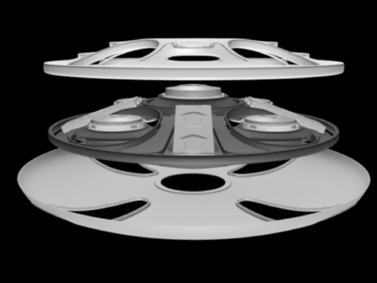 The Mechanical Hurricane - Concept 04 | 3d print model