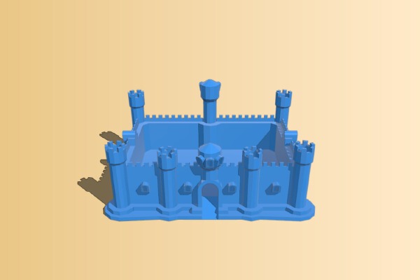 Castle | 3d print model