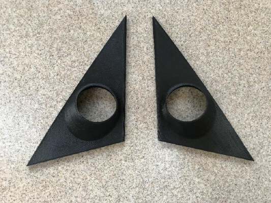 BMW E30 tweeter pods speaker mounts | 3d print model