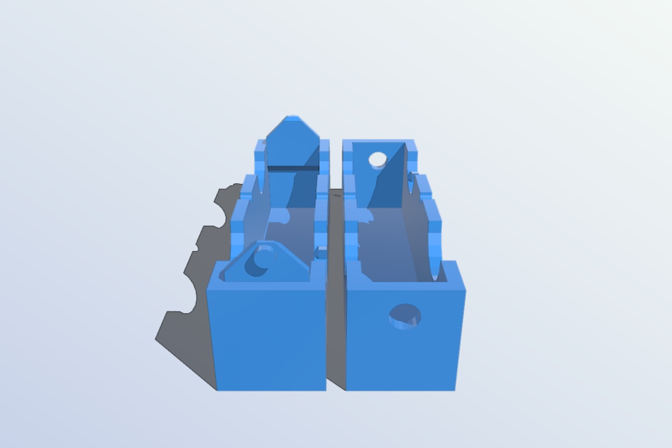 LubriBox for Z-axis lead screw and smooth rod.