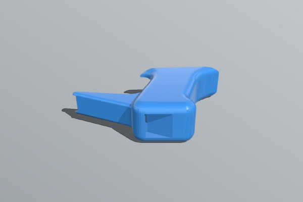 QBZ-95 foregrip for QBZ-97 replicas | 3d print model