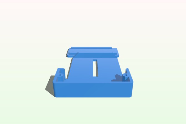 Cell-Log 8 Mount for Lipo Battery Tube | 3d print model