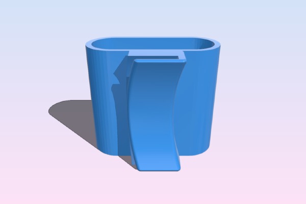 Oculus Quest Battery Mount for Anker 20100 | 3d print model