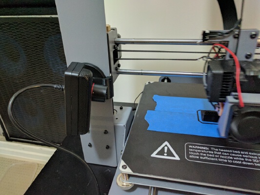 Wanhao Duplicator i3 Plus PlaystationEye mount clip | 3d print model