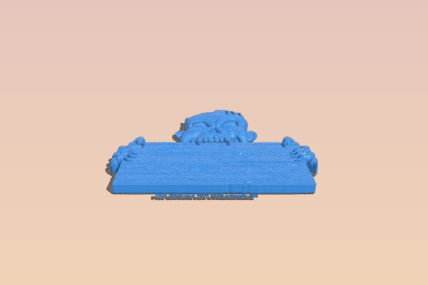 Zombie sign | 3d print model