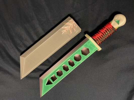 DnD Dice Sword | 3d print model