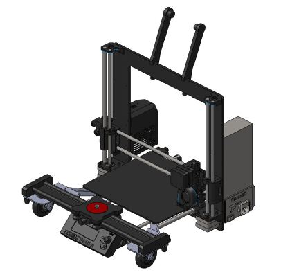Prusa MK2s Timelapse Camera Rig | 3d print model