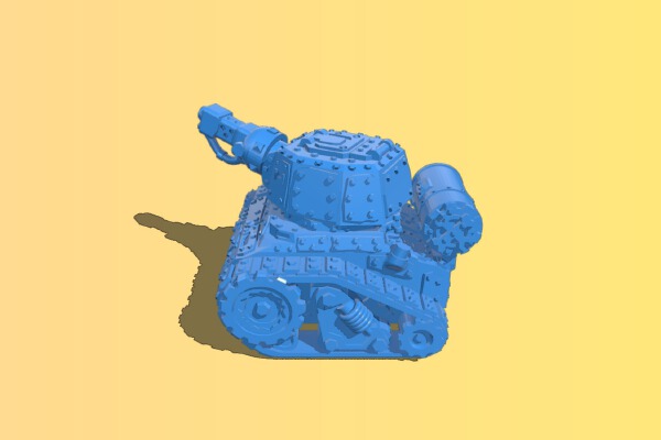 Grot tank asm | 3d print model