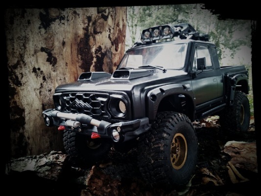 Air intakes for the RC Crawler Element enduro Sendero | 3d print model