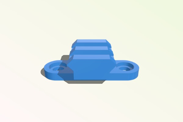 Bow Picatinny Rail | 3d print model