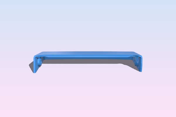 NA Miata Center Console Delete Cap (Fixed Mesh) | 3d print model
