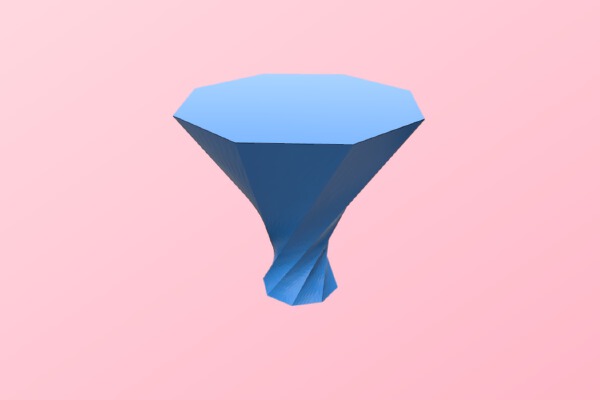 Diverging Spiral Vase | 3d print model
