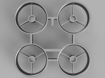 Tiny Whoop Frame - Eachine E010 | 3d print model
