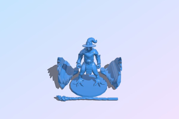 Arakocra Wizard | 3d print model